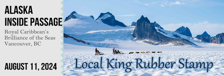 Local King Rubber Stamp - August 2024